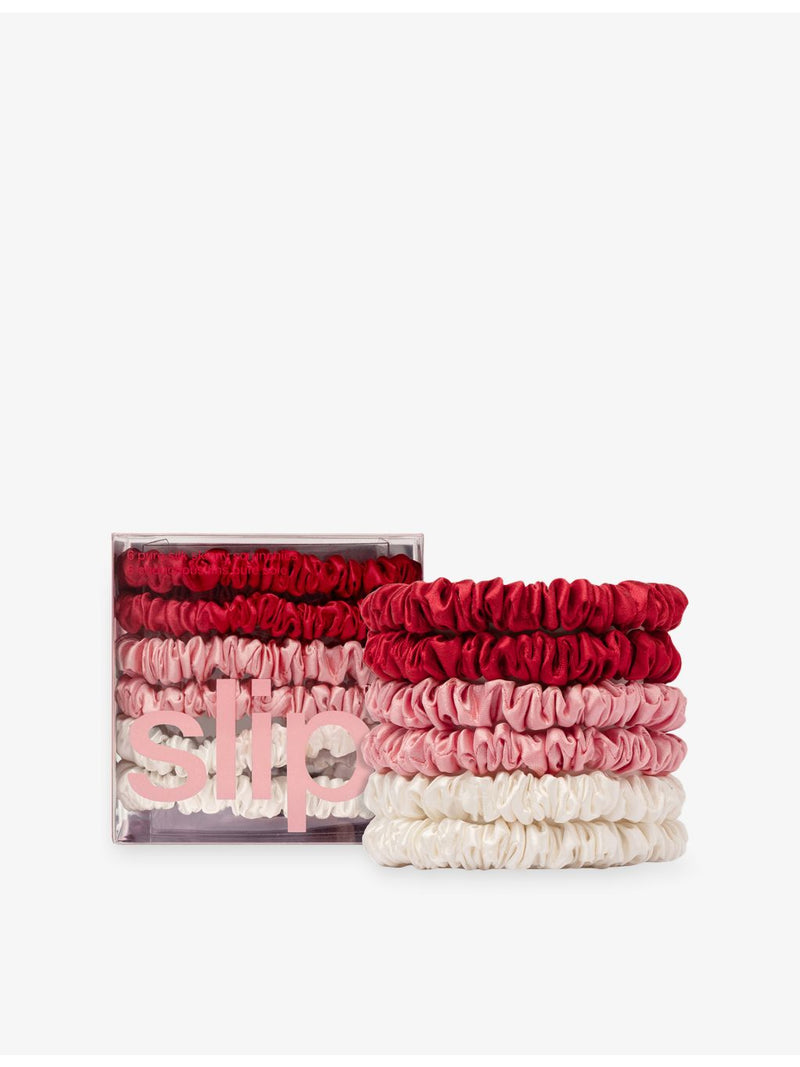 Sweetie silk scrunchies pack of six - British product