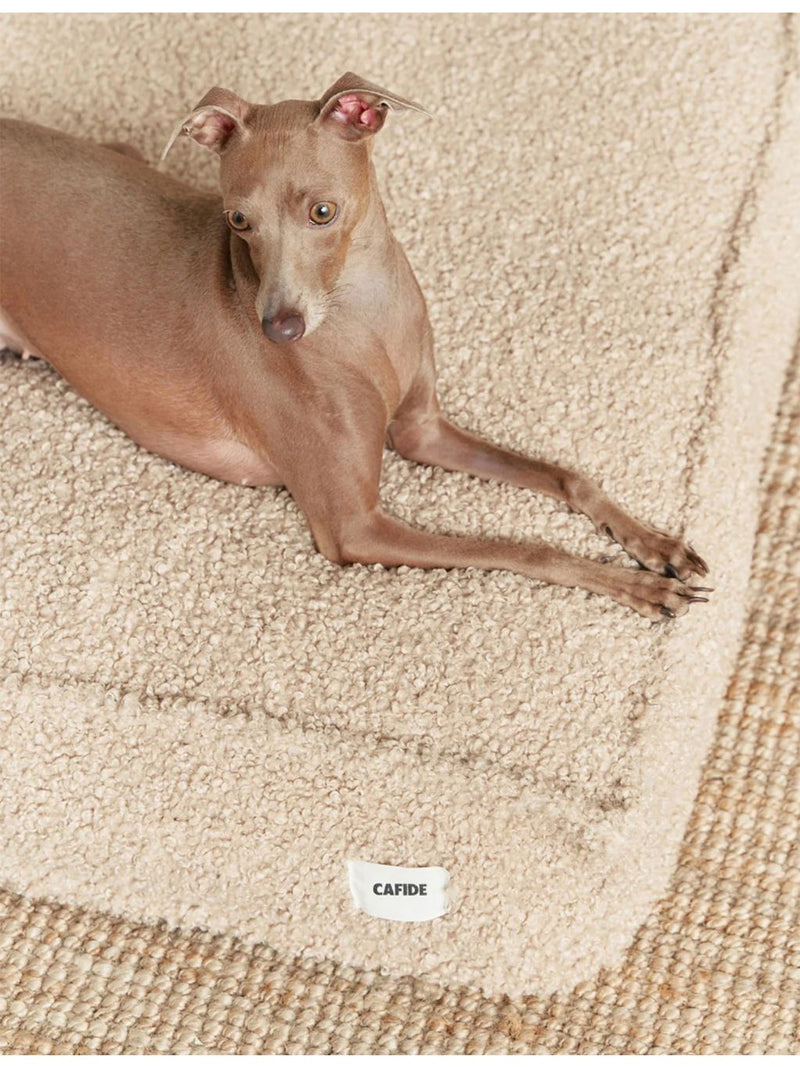 Cafide fleece dog bed with washable cover (British brand)
