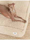 Cafide fleece dog bed with washable cover (British brand)