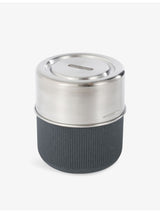selfridges black + blum Large Glass and Stainless-Steel Lunch Pot 450ml- Buy online at McGrocer