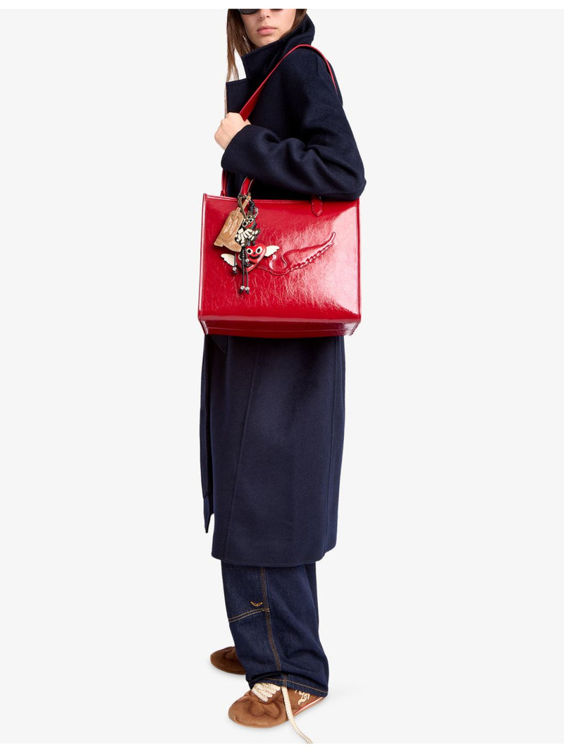 Zadig&Voltaire Angel vintage leather tote bag, imported from the UK