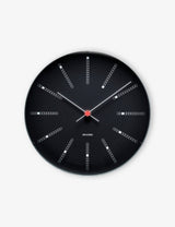 selfridges Arne Jacobsen Bankers Wall Clock 29cm- Buy online at McGrocer