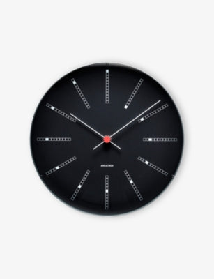 Arne Jacobsen wall clock Bankers 29cm, imported from the UK