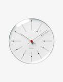 Arne Jacobsen wall clock Bankers 29cm, imported from the UK