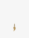 Unleash Cph brass zircon dog collar charm 4cm - British product