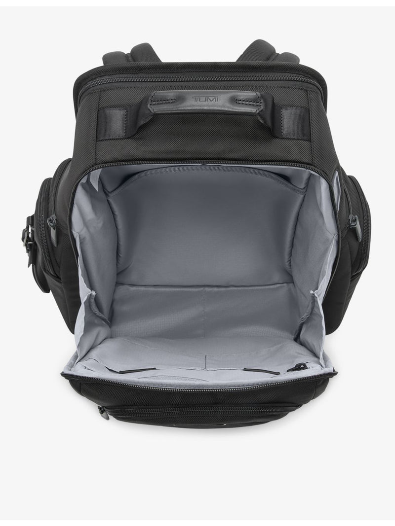 Tumi Alpha 4 nylon brief pack with multiple pockets (British brand)