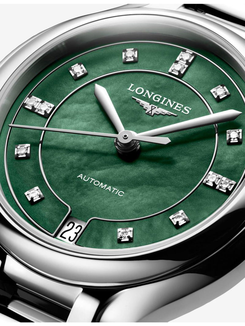 Longines PrimaLuna diamond automatic watch 34mm - British product