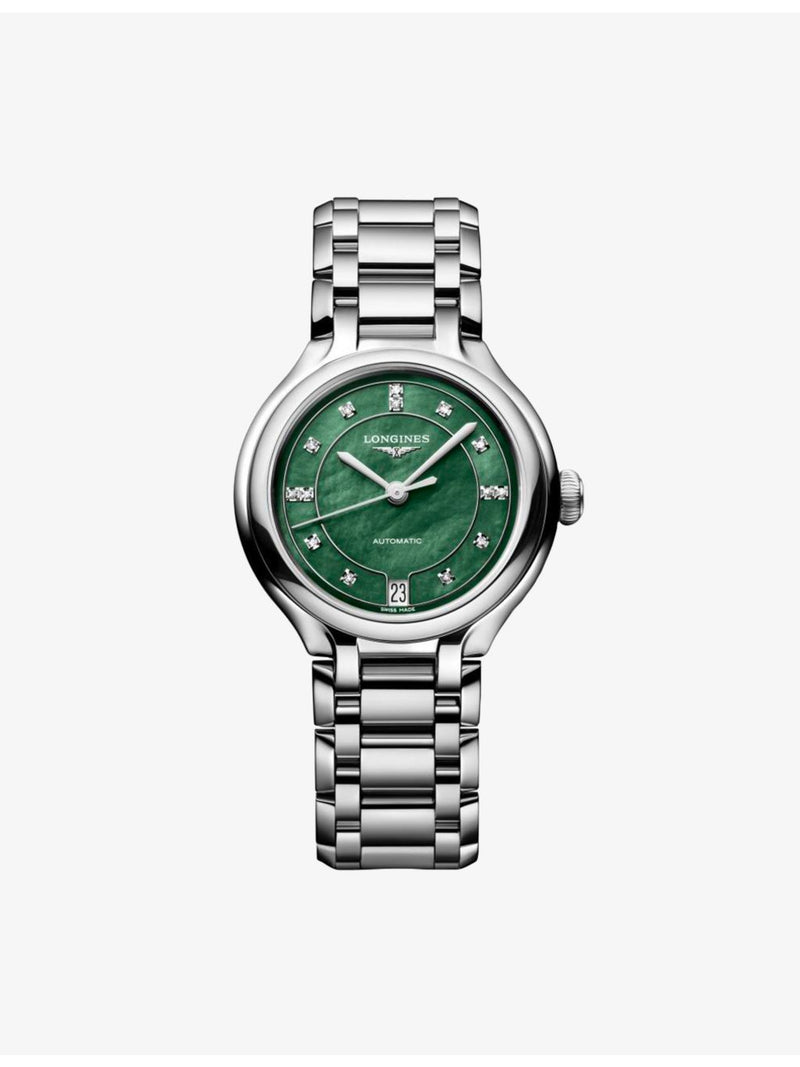Longines PrimaLuna diamond automatic watch 34mm - British product