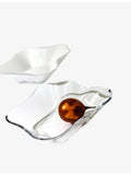 Iittala Aalto glass flower bowl 279x75mm (British brand)