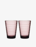 Iittala Aalto glass tumbler set of two 330ml - British product