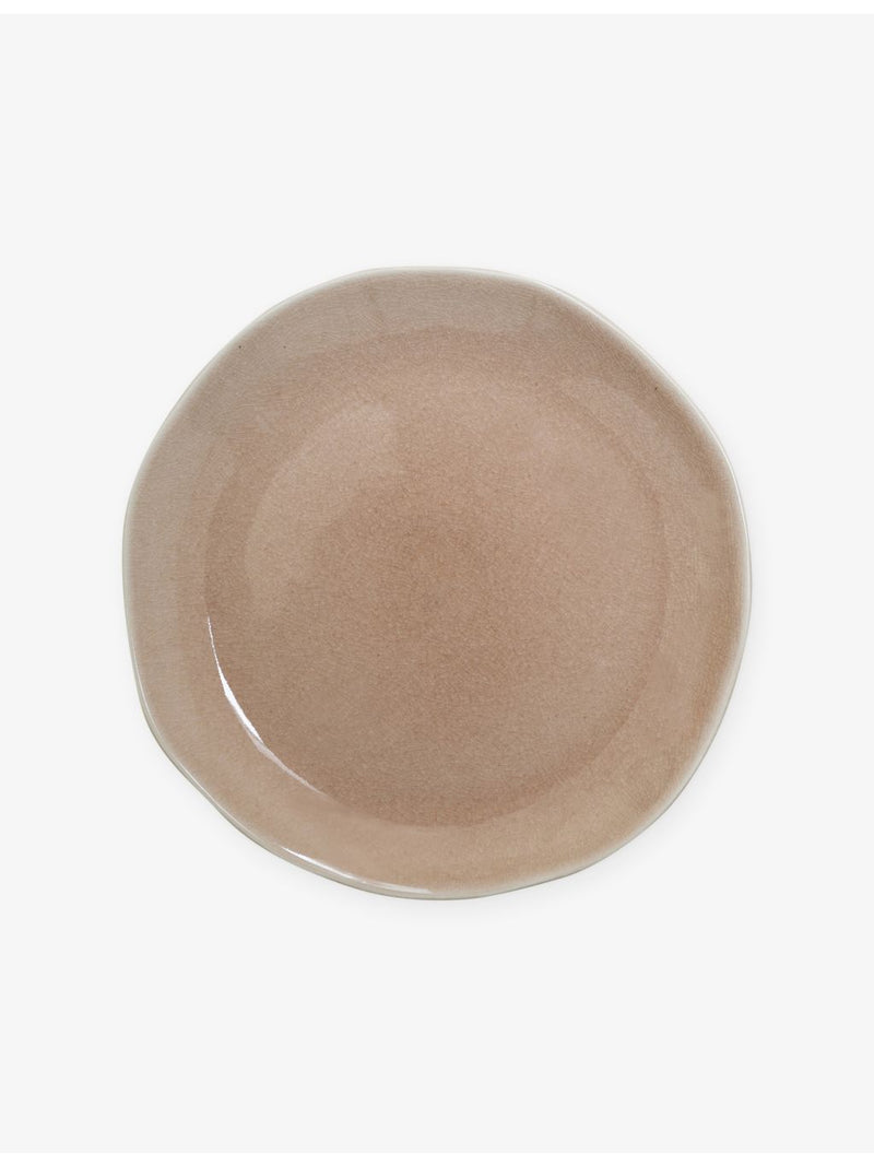 Jars Maguelone glazed stoneware plate 27cm, UK version