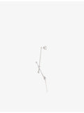 Myriam Soseilos Kizuna sterling silver earrings 7cm drop - British product