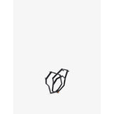 selfridges Myriam Soseilos The Toki San Sterling-Silver and Lab-Grown White Sapphire Ring Size M- Buy online at McGrocer