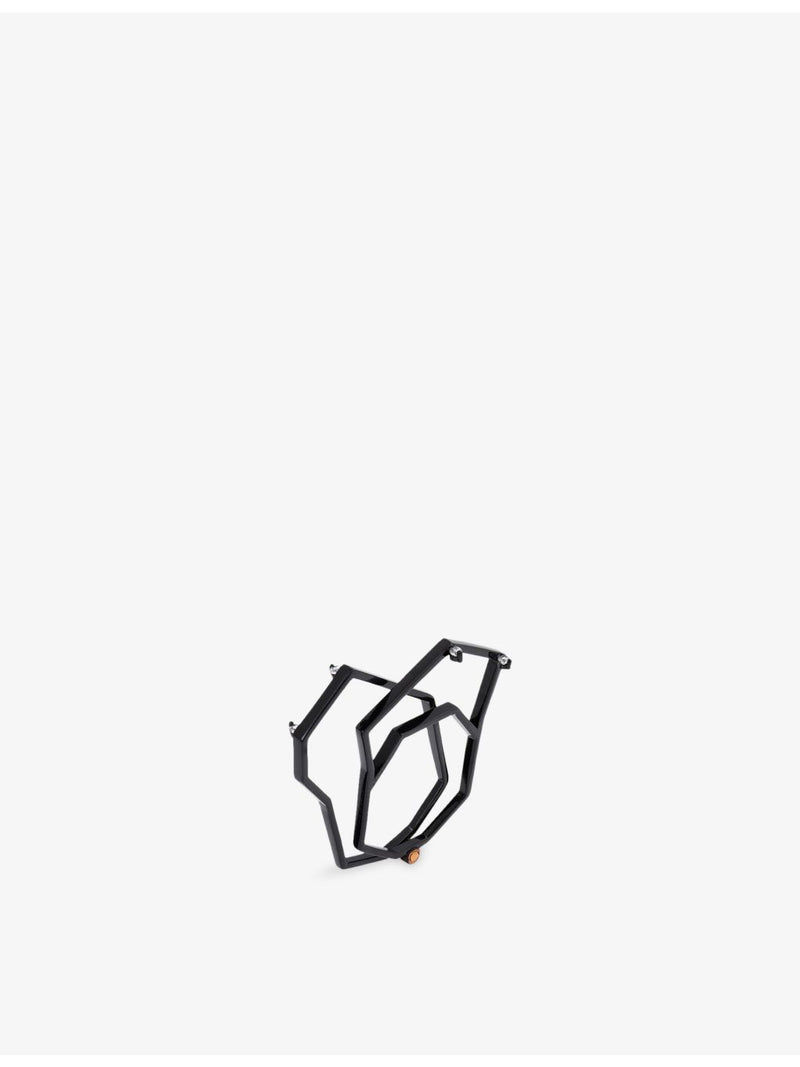 Myriam Soseilos Toki San ring with lab-grown sapphires, imported from the UK