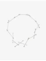 selfridges La Maison Couture Myriam Soseilos Kituna Sterling Silver Chain Necklace 45cm- Buy online at McGrocer