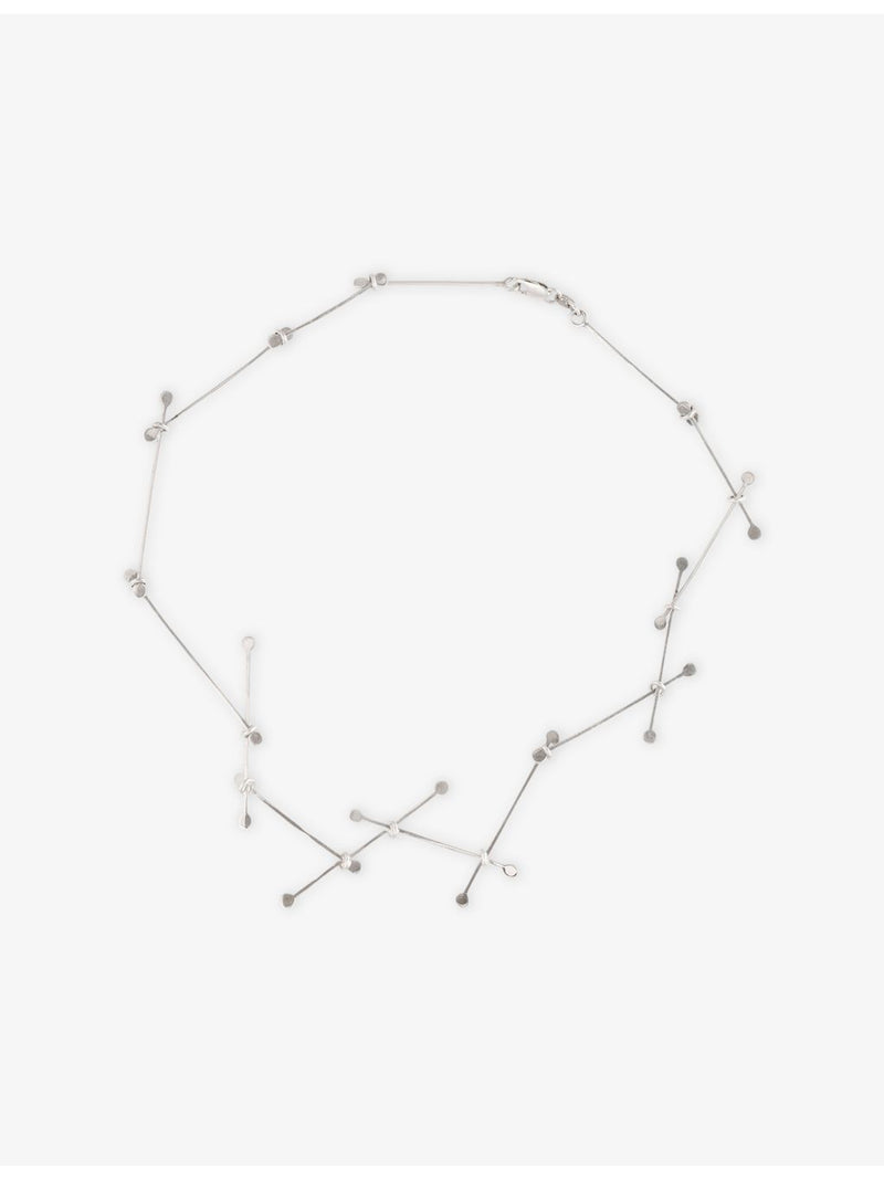 Myriam Soseilos Kituna sterling silver chain necklace 45cm - British product