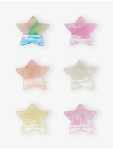 selfridges MIMI & LULA Set of Six Mini Star Claw Clips- Buy online at McGrocer