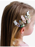 Mimi & Lula farmyard hair clips set of five 4cm (British brand)