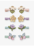 Mimi & Lula woven hair clips, Flower Garden set - British product