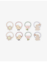 selfridges Mimi & Lula Easter Woven Hair Ties Set of 8- Buy online at McGrocer