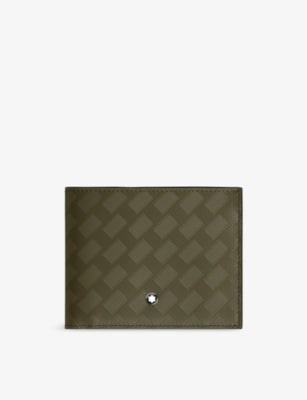 Montblanc 6cc Extreme leather bi-fold wallet - British product