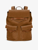 Montblanc suede envelope backpack with logo plaque, UK version