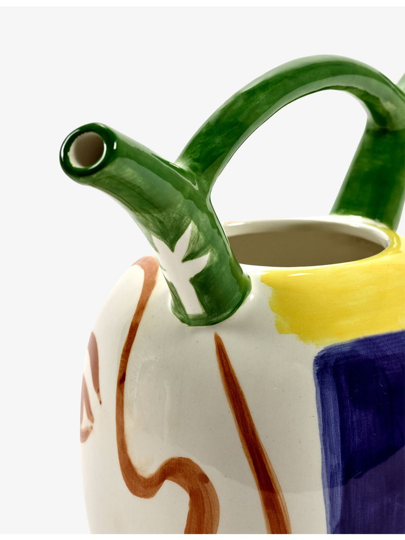 Serax ceramic vase Sapote S Mix with sculptural handle (British brand)