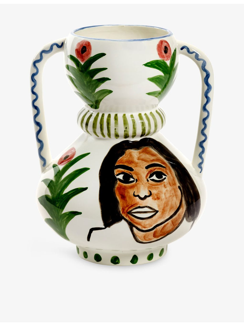 Serax hand-painted ceramic vase Mamey Mix Santiago De Borja (British brand)
