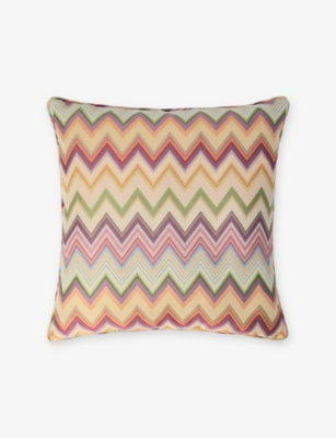 Missoni Home Agadir zigzag cushion 40cm (British brand)