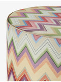 Missoni Agadir cylinder woven pouf 40cm - British product