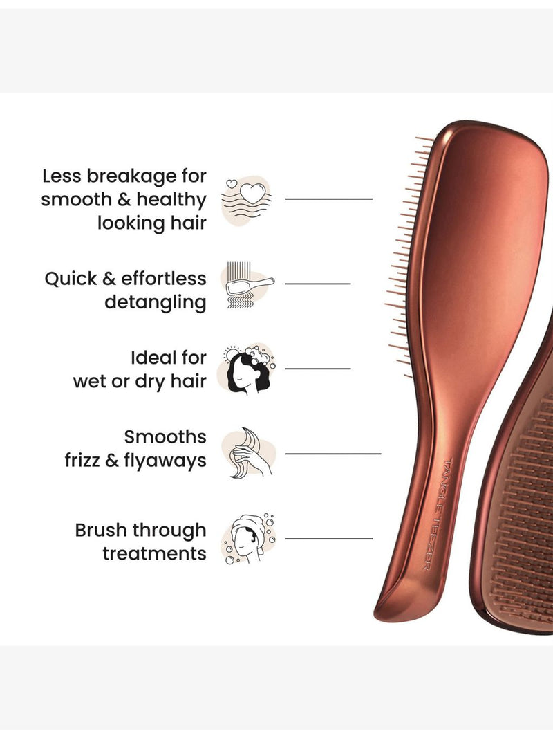 Tangle Teezer Ultimate Detangler Chrome hairbrush 90g - British product