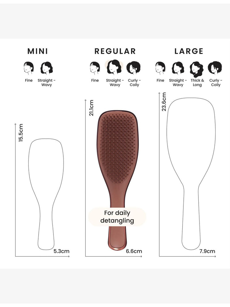 Tangle Teezer Ultimate Detangler Chrome hairbrush 90g - British product