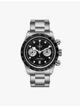 selfridges Tudor Black Bay Chrono Stainless-Steel Automatic Watch 41mm- Buy online at McGrocer