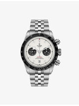 selfridges Tudor Black Bay Chrono Stainless-Steel Automatic Chronograph Watch 41mm- Buy online at McGrocer