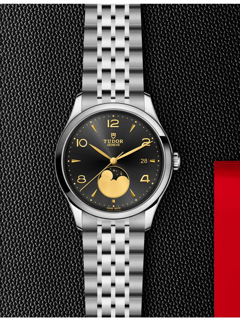 Tudor 1926 Luna automatic watch 39mm stainless steel, UK version
