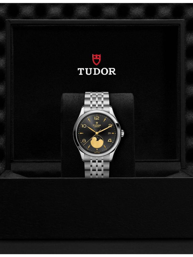 Tudor 1926 Luna automatic watch 39mm stainless steel, UK version
