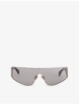 selfridges Max Mara Shield Acetate and Metal Sunglasses- Buy online at McGrocer