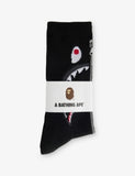 A Bathing Ape Shark-Print Cotton-Blend Socks