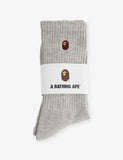 A Bathing Ape One Point Cotton-Blend Crew Socks