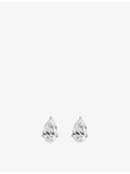 The Diamond Lab pear-cut 2.62ct diamond stud earrings, UK version