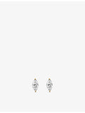 The Diamond Lab marquise-cut diamond stud earrings 2.02ct (British brand)