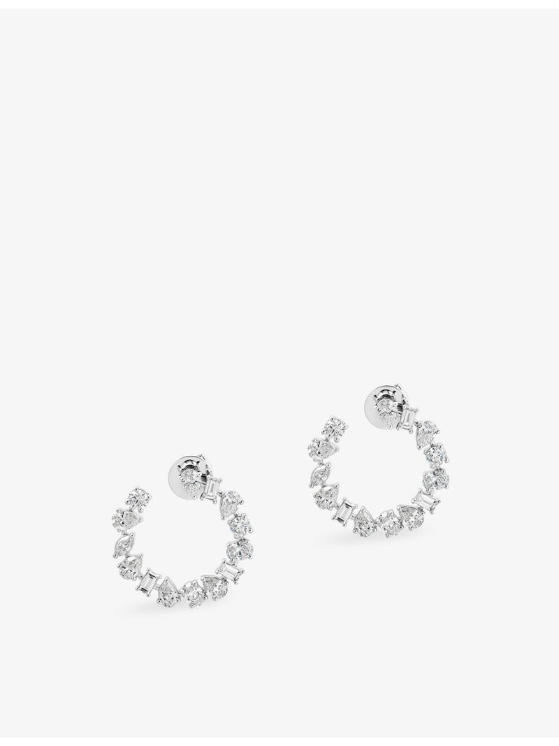 The Diamond Lab 3.78ct lab-grown diamond earrings (British brand)