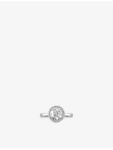 selfridges The Diamond Lab Timeless Brilliant-Cut 18ct White Gold 1.85ct Lab-Grown Diamond Ring- Buy online at McGrocer