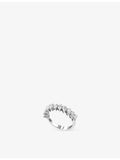 Diamond Lab 1.24ct lab-grown pear-cut ring in 18ct white gold - British product