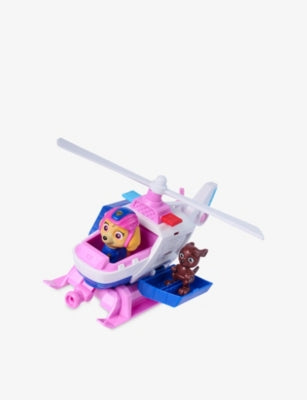 PAW Patrol Skye Rescue Helicopter Playset 15cm, UK version