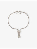 Poubel rhodium-plated sterling-silver charm bracelet, imported from the UK