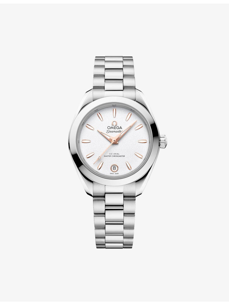 Omega Seamaster Aqua Terra 30mm stainless steel watch (British brand)