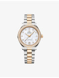 Omega Seamaster Aqua Terra 30mm Moonshine gold diamond watch (British brand)