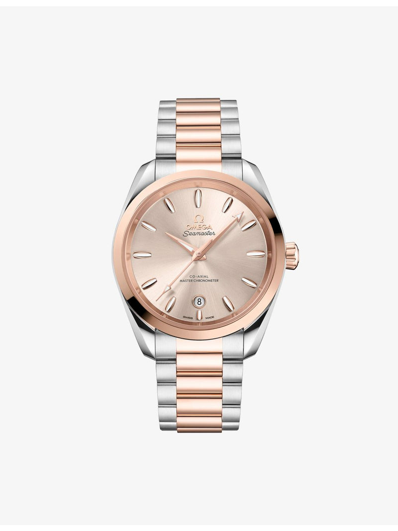 Omega watch Sedna gold on stainless steel 38mm - British product