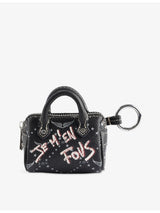 selfridges Zadig&Voltaire Sunny Micro Bag Leather Keyring- Buy online at McGrocer